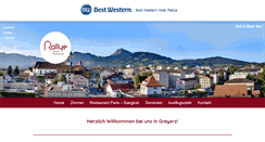 Desktop Screenshot of hotelrallye.ch